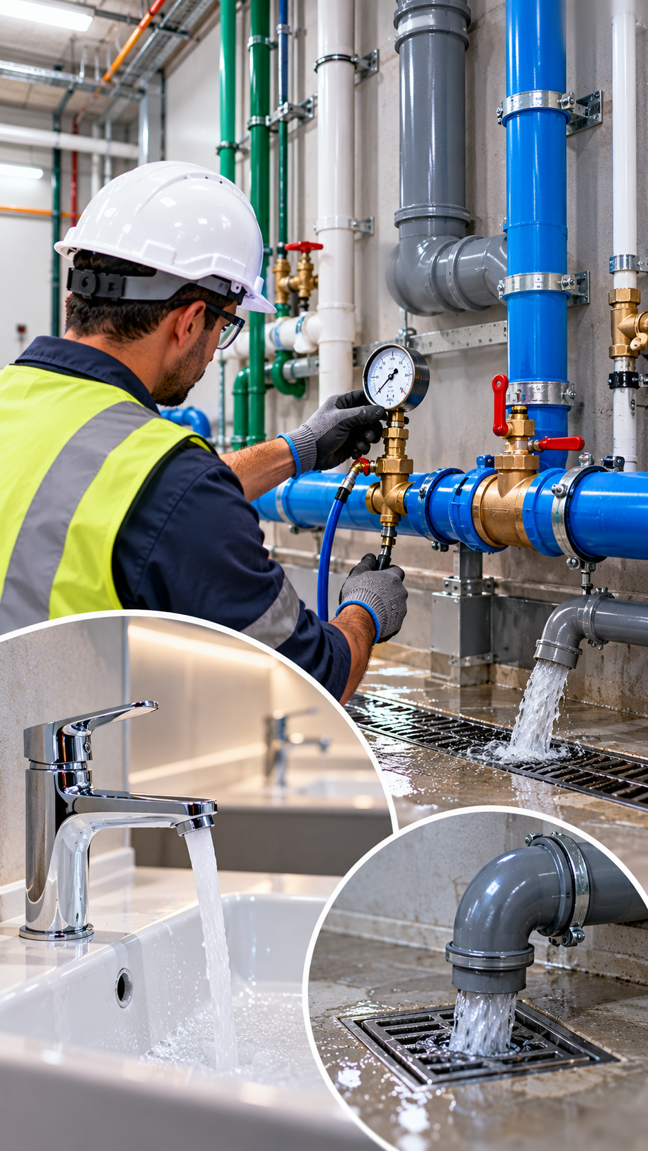 Potable Water Distribution & Hydrostatic Pressure Testing